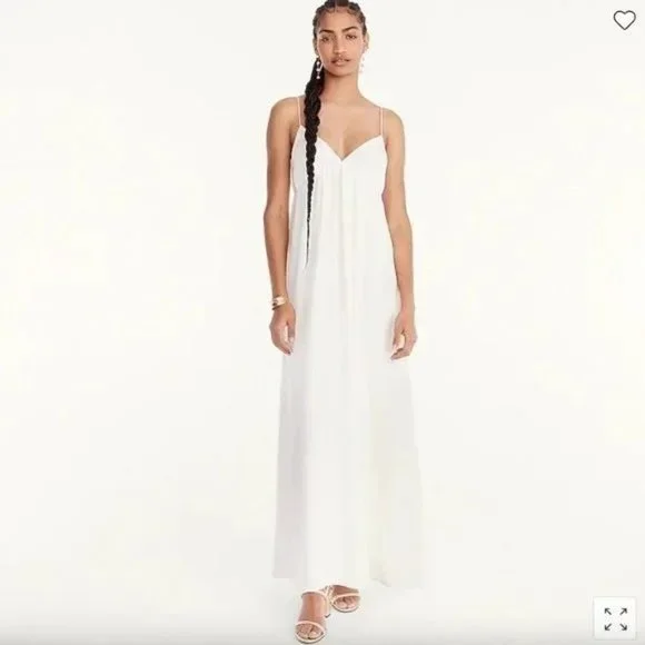 J. Crew | Dresses | J Crew Collection Womens Sz 6 Silk Ivory Maxi Open Back Dress | Poshmark J. Crew | Dresses | J Crew Collection Womens Sz 6 Silk Ivory Maxi Open Back Dress | Poshmark